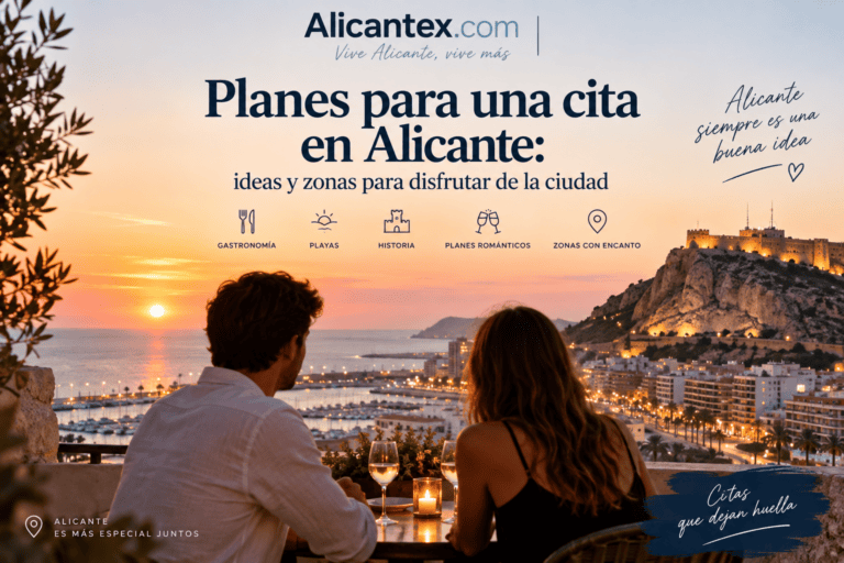 Planes para una cita en Alicante: lugares e ideas para quedar