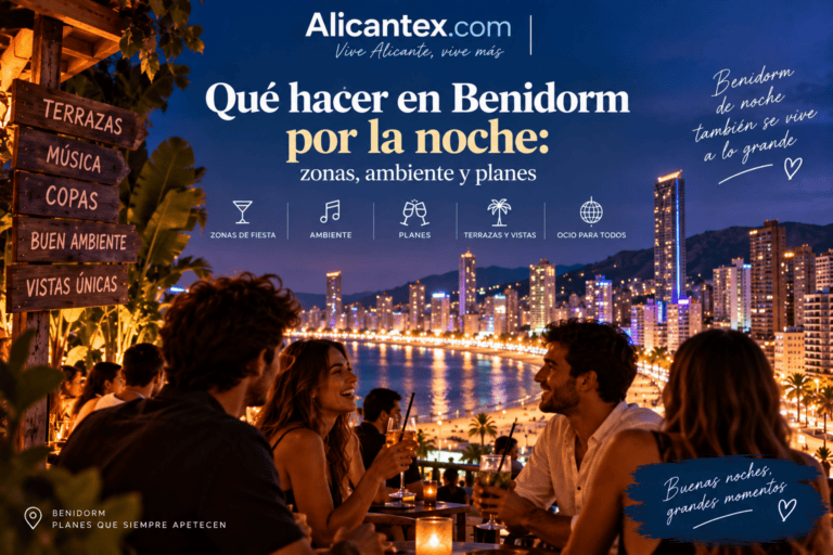 Qué hacer en Benidorm por la noche: zonas y ambiente